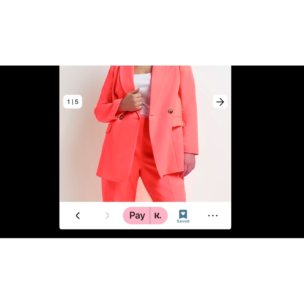 Womens blazer and trousers